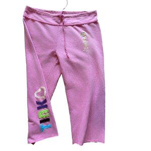 Disney Tinkerbell (Pink) Crop Sweatpants (medium)